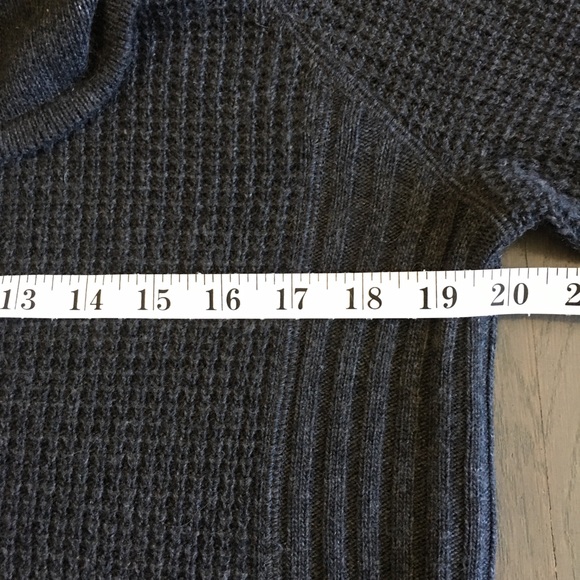 LOFT Waffleknit Cowl Neck Tunic Sweater, size Medium❤️ - Picture 9 of 12